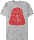 Darth Vader Heart Helmet Star Wars T-Shirt product image 1