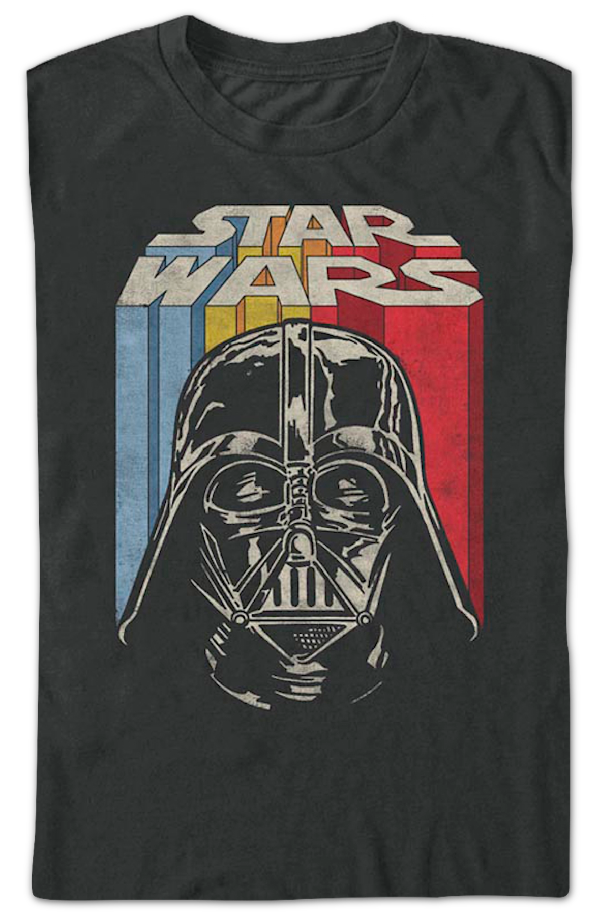 Darth Vader Retro Helmet Star Wars T-Shirt product image 2