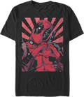 Deadpool Heart Hands Marvel Comics T-Shirt product image 1