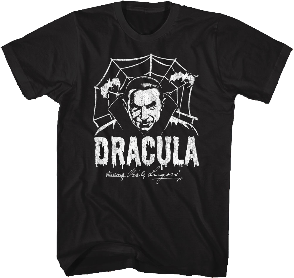 Vintage Dracula Starring Bela Lugosi T-Shirt product image 1