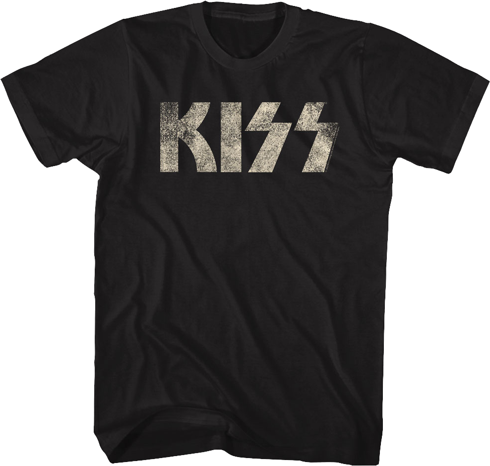 Distressed Logo KISS T-Shirt product image 1