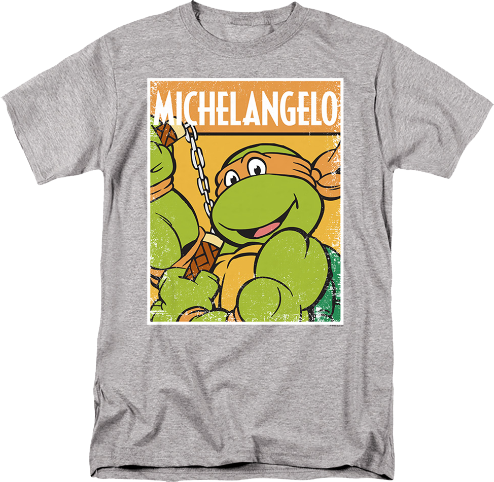 Distressed Michelangelo Photo Teenage Mutant Ninja Turtles product image 1