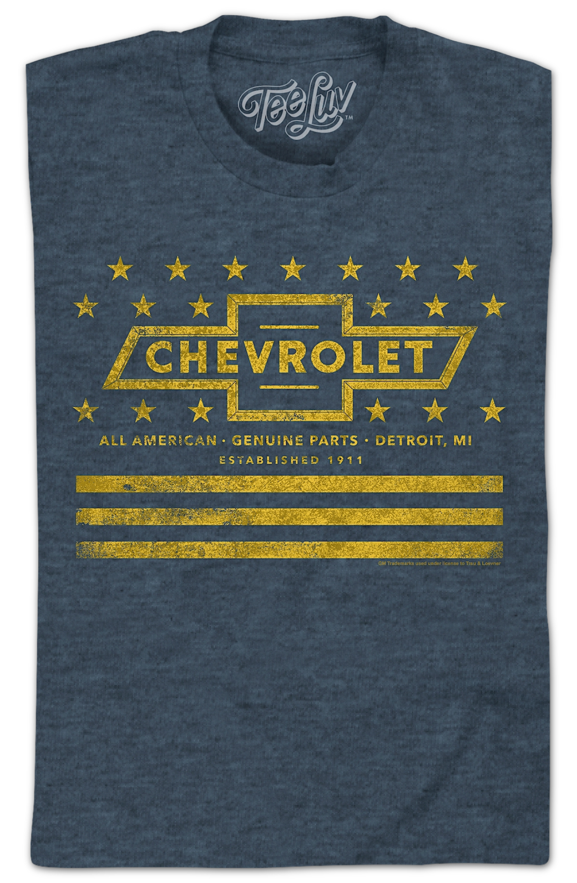 Distressed Stars Chevrolet T-Shirt product image 2