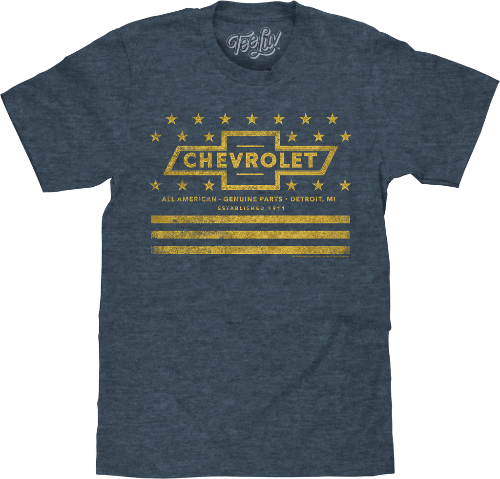 Distressed Stars Chevrolet T-Shirt product image 1