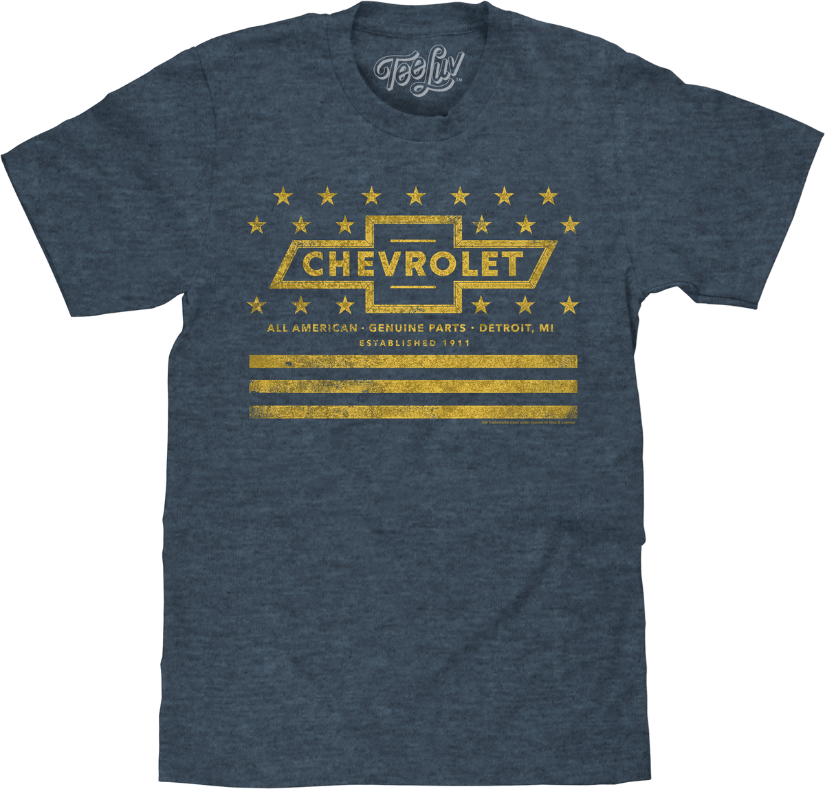 Distressed Stars Chevrolet T-Shirt product image 1