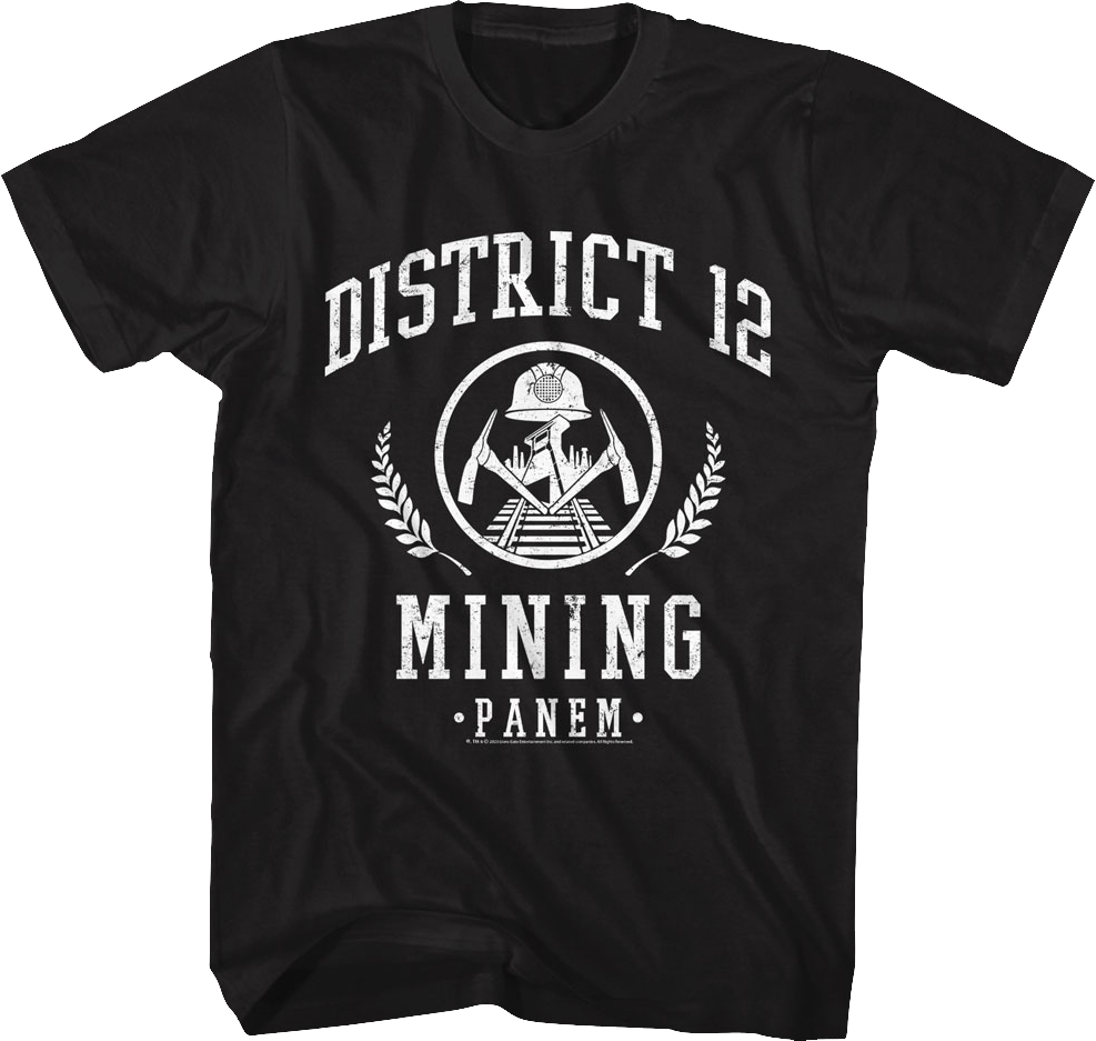 District 12 Mining Hunger Games T-Shirt product image 1