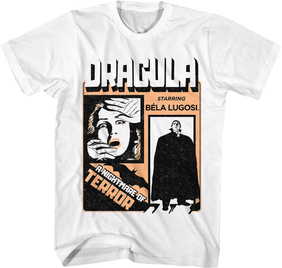 Dracula A Nightmare Of Terror Bela Lugosi T-Shirt product image 1