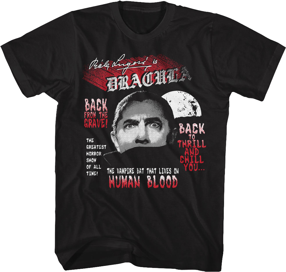Dracula Back From The Grave Bela Lugosi T-Shirt product image 1