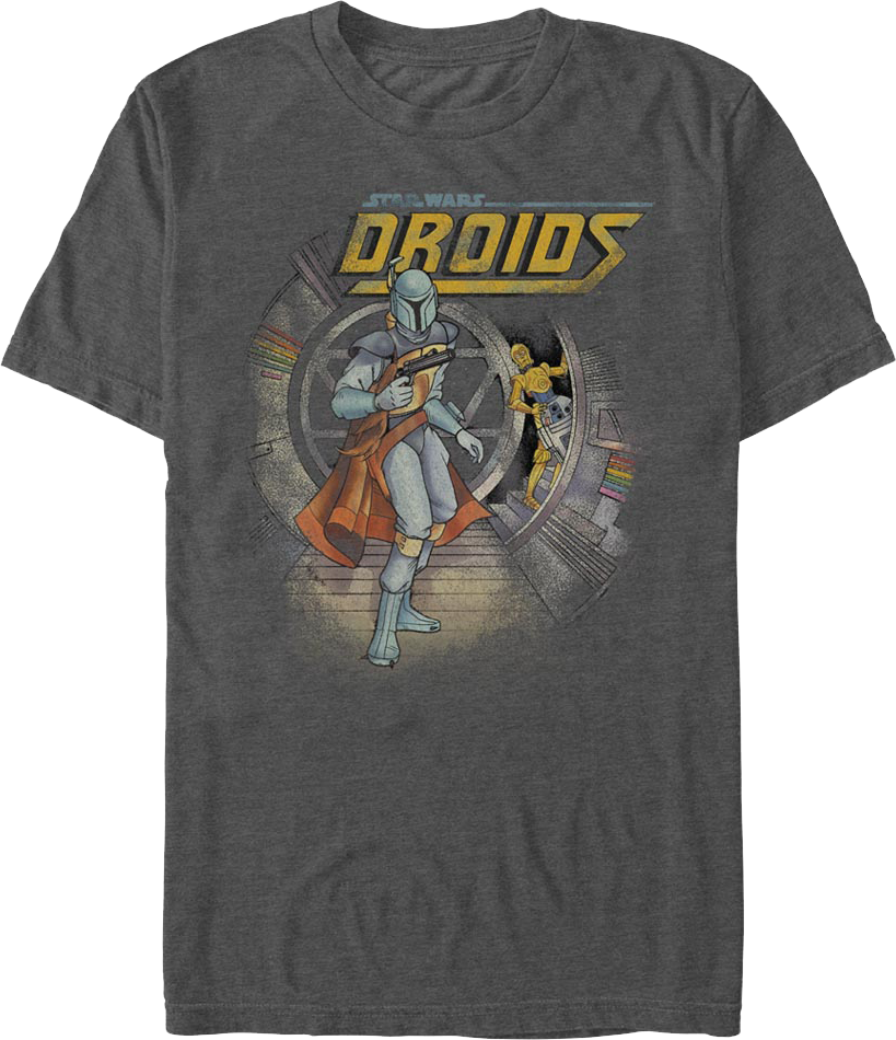 Droids Comic Book Cover Star Wars T-Shirt product image 1