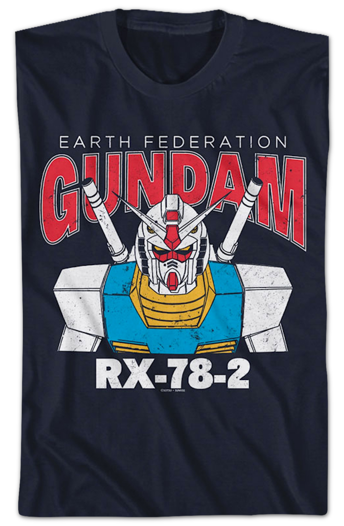 Blue Earth Federation Gundam T-Shirt product image 2