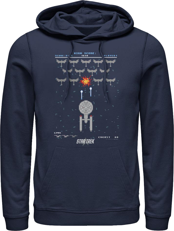 Enterprise Invaders Star Trek Hoodie product image 1