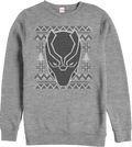 Faux Ugly Black Panther Christmas Sweater Marvel Comics product image 1
