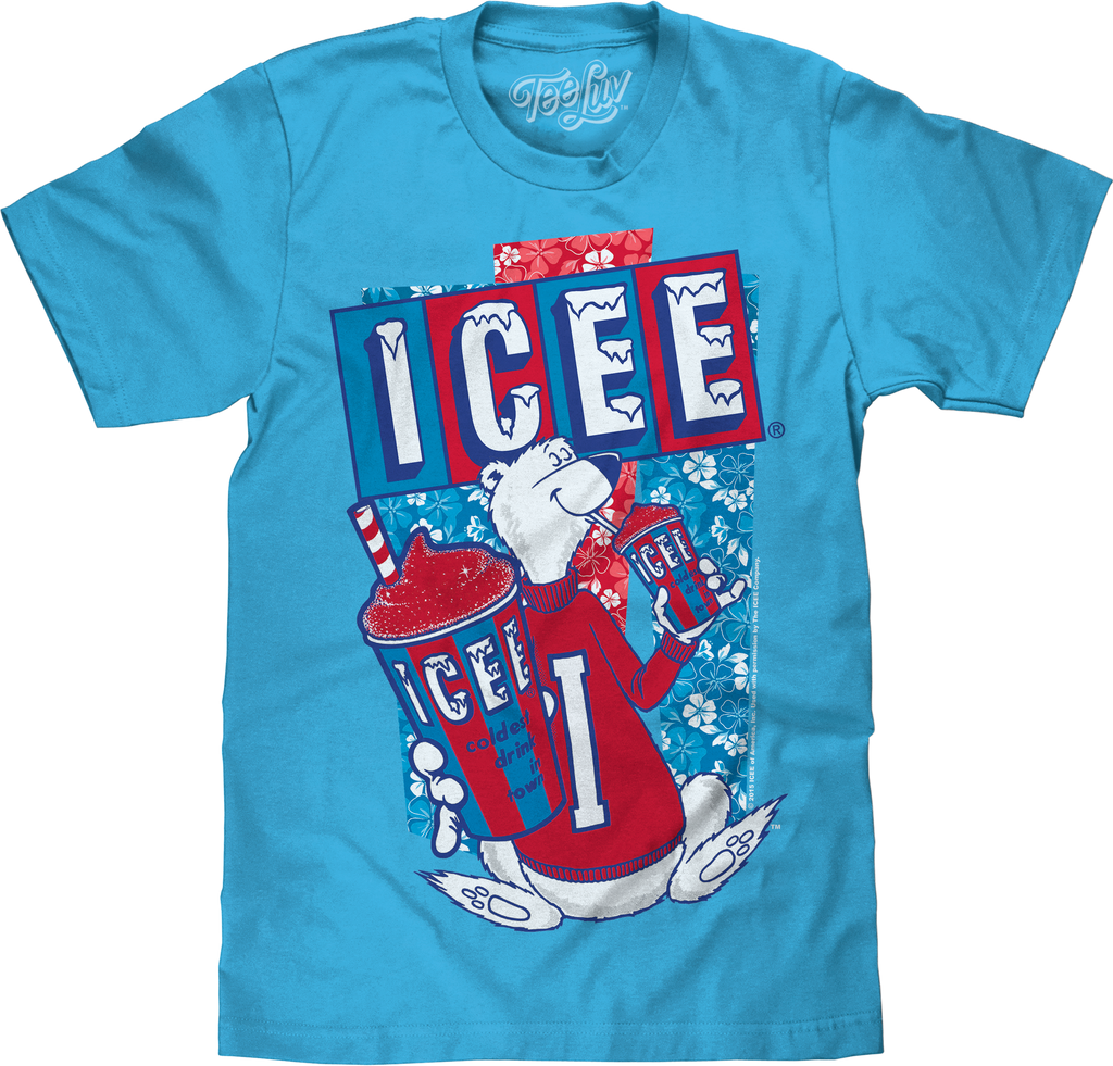 Floral Polar Bear ICEE T-Shirt product image 1