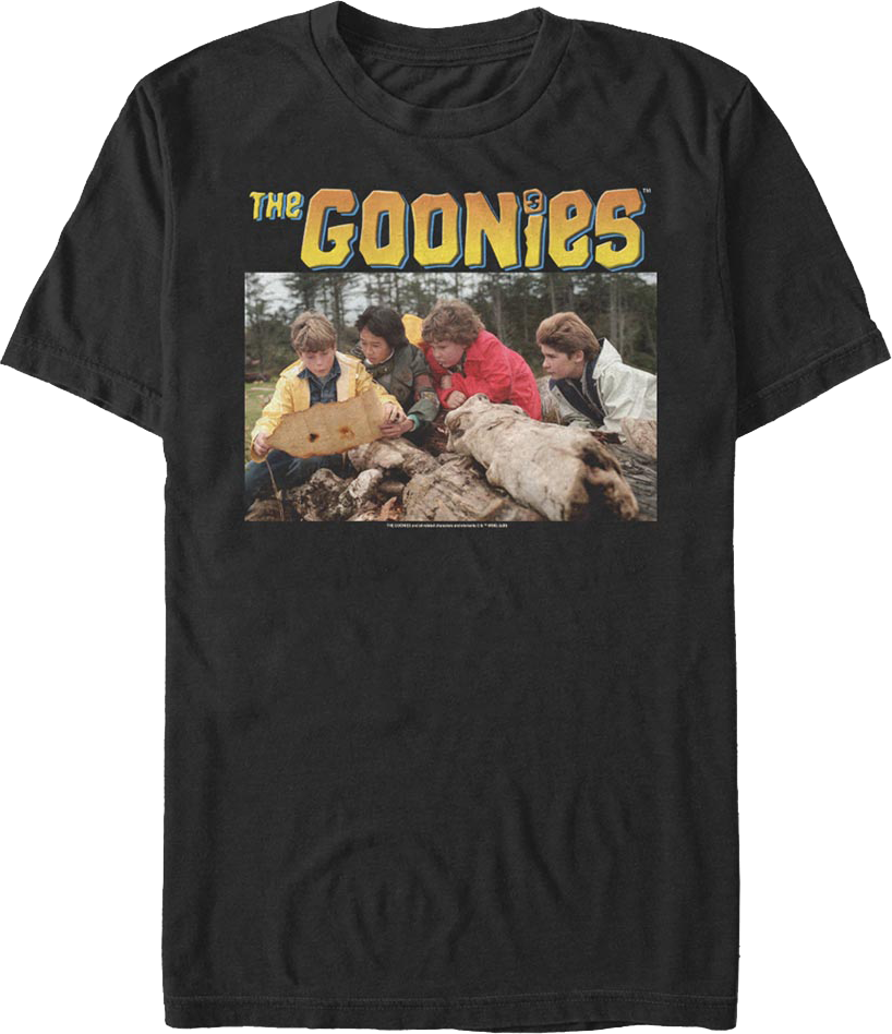 Follow The Map Goonies T-Shirt product image 1