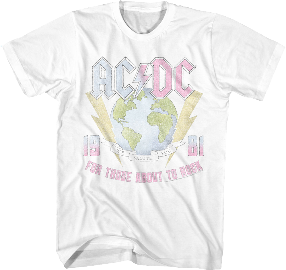 For Those About To Rock 1981 ACDC T-Shirt product image 1