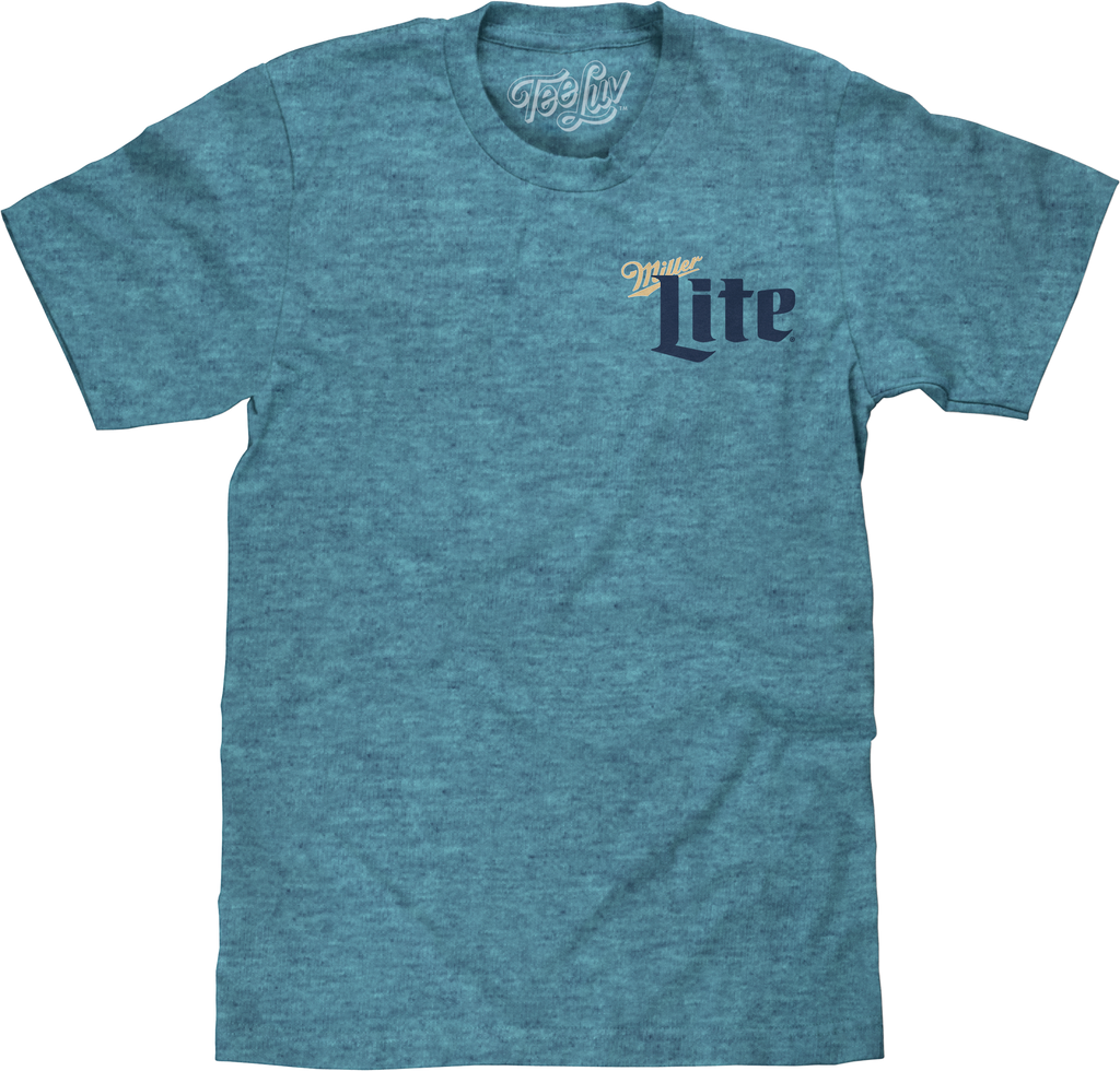 Front & Back Miller Lite T-Shirt product image 1