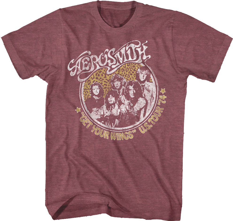 Get Your Wings U. S. Tour 74 Aerosmith T-Shirt product image 1