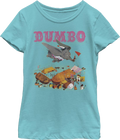 Girls Youth Dumbo Poster Disney Shirt