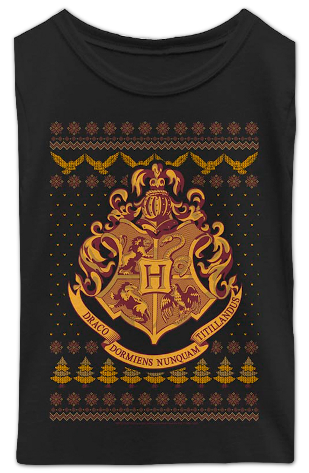 Girls Youth Hogwarts Faux Ugly Christmas Sweater Harry product image 2