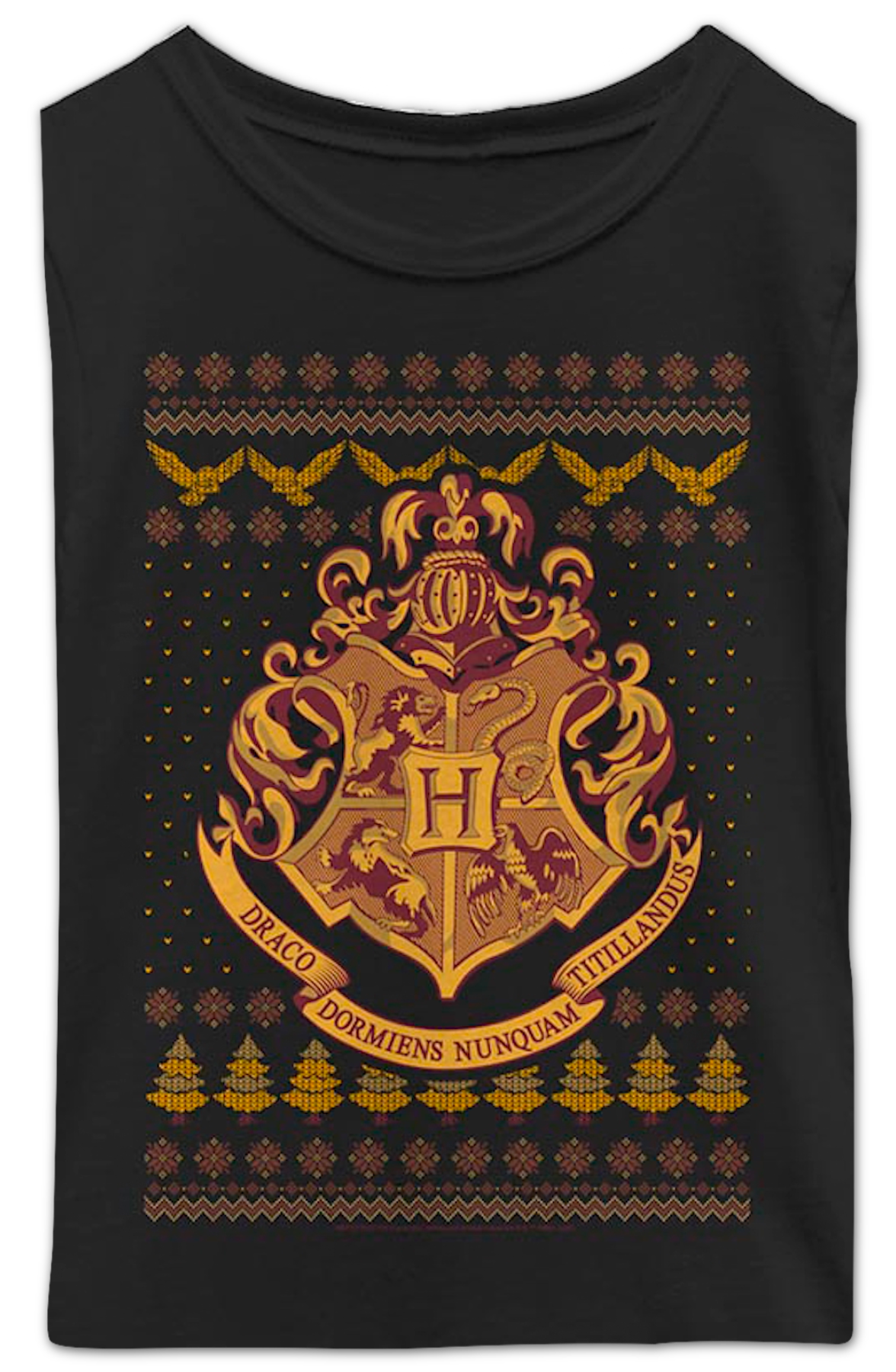 Girls Youth Hogwarts Faux Ugly Christmas Sweater Harry product image 2