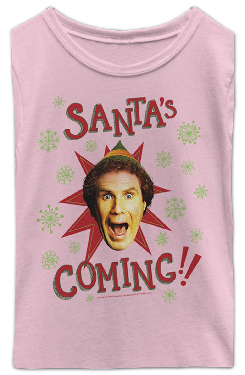 Girls Youth Santa's Coming Elf Shirt product image 2