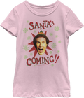 Girls Youth Santa's Coming Elf Shirt product image 1