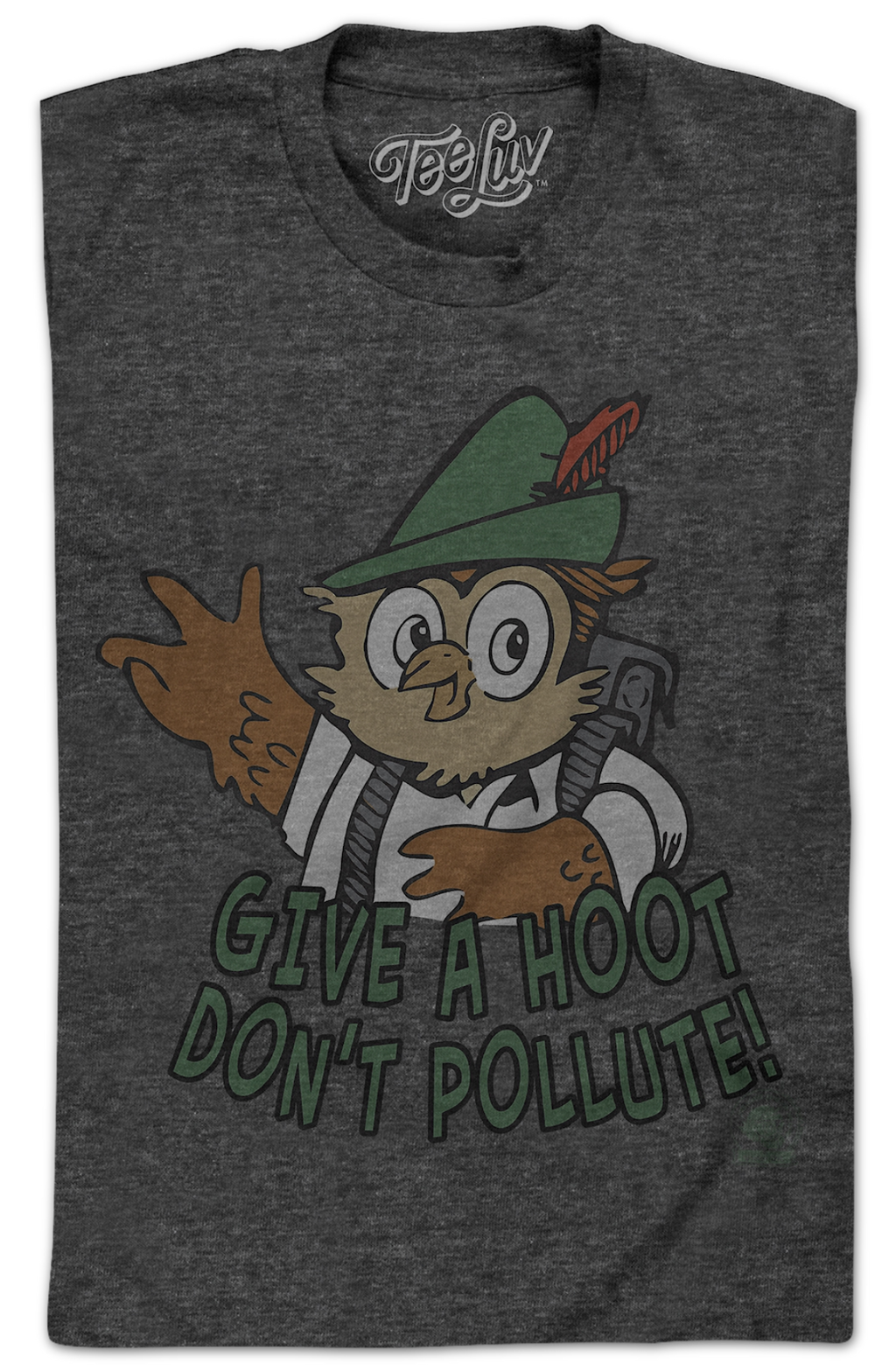Give A Hoot Don't Pollute Woodsy Owl T-Shirt product image 2