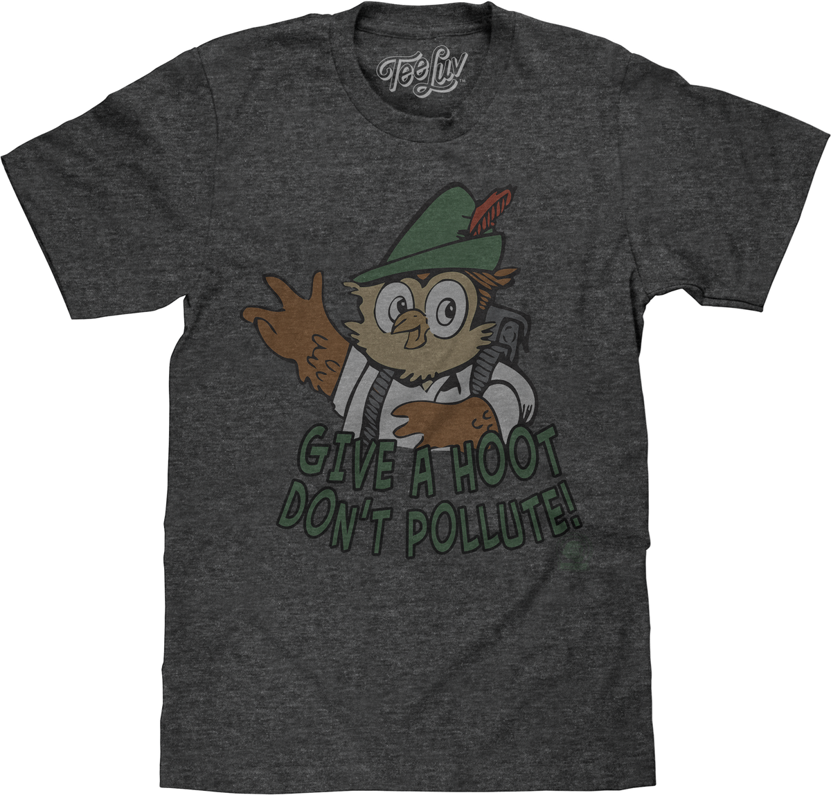 Give A Hoot Don't Pollute Woodsy Owl T-Shirt product image 1