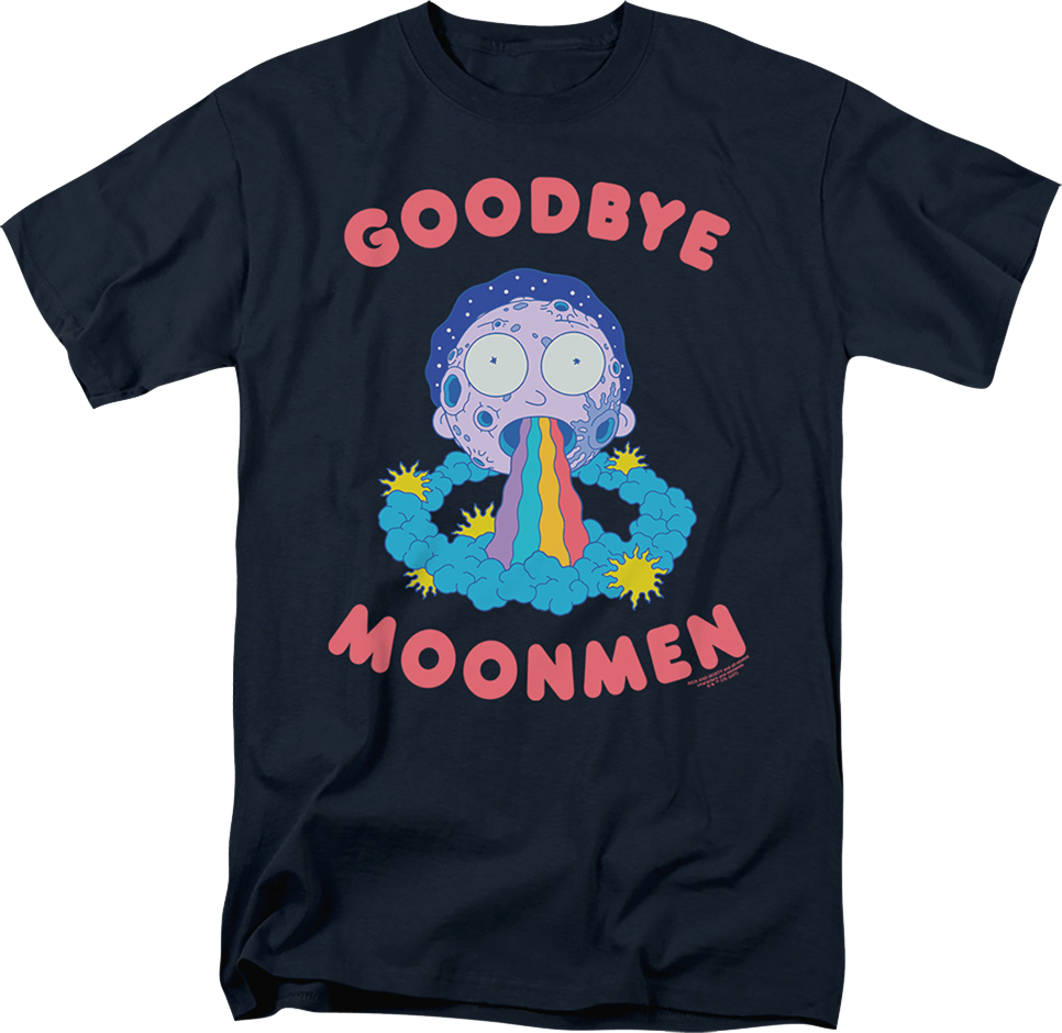 Goodbye Moonmen Rick And Morty T-Shirt product image 1