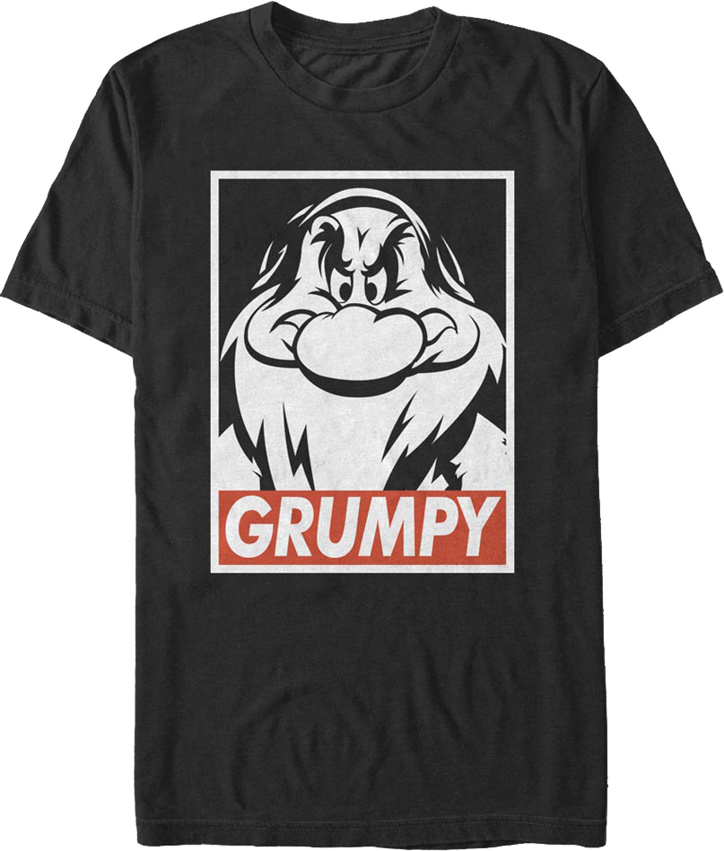 Grumpy Snow White and the Seven Dwarfs Disney T-Shirt product image 1