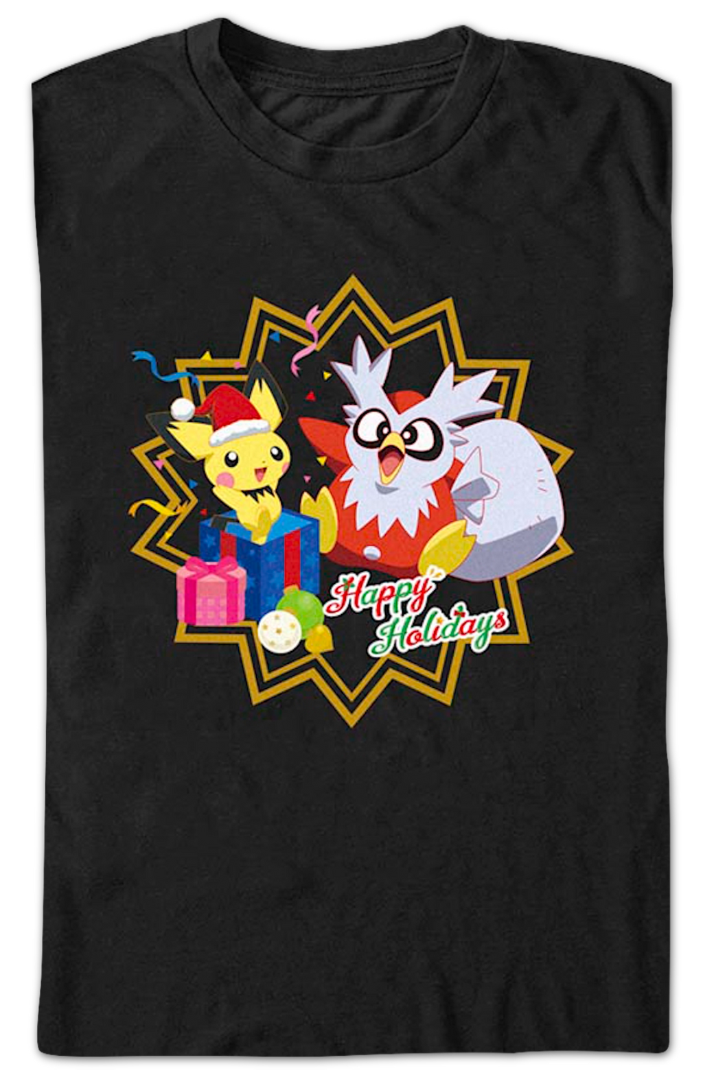 Happy Holidays Pokemon T-Shirt product image 2