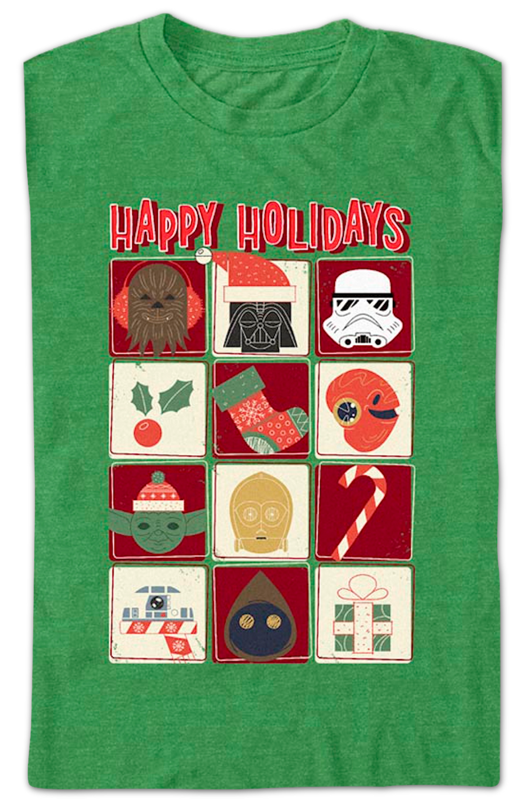 Happy Holidays Star Wars T-Shirt product image 2