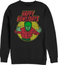 Happy Howlidays Wolf Man Sweatshirt product image 1