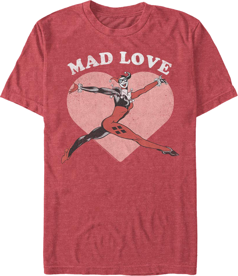 Harley Quinn Mad Love DC Comics T-Shirt product image 1