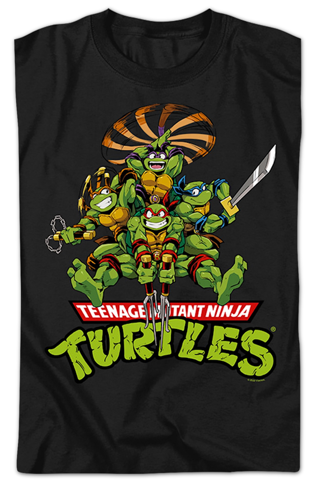 Heroes With Weapons Teenage Mutant Ninja Turtles T-Shirt product image 2