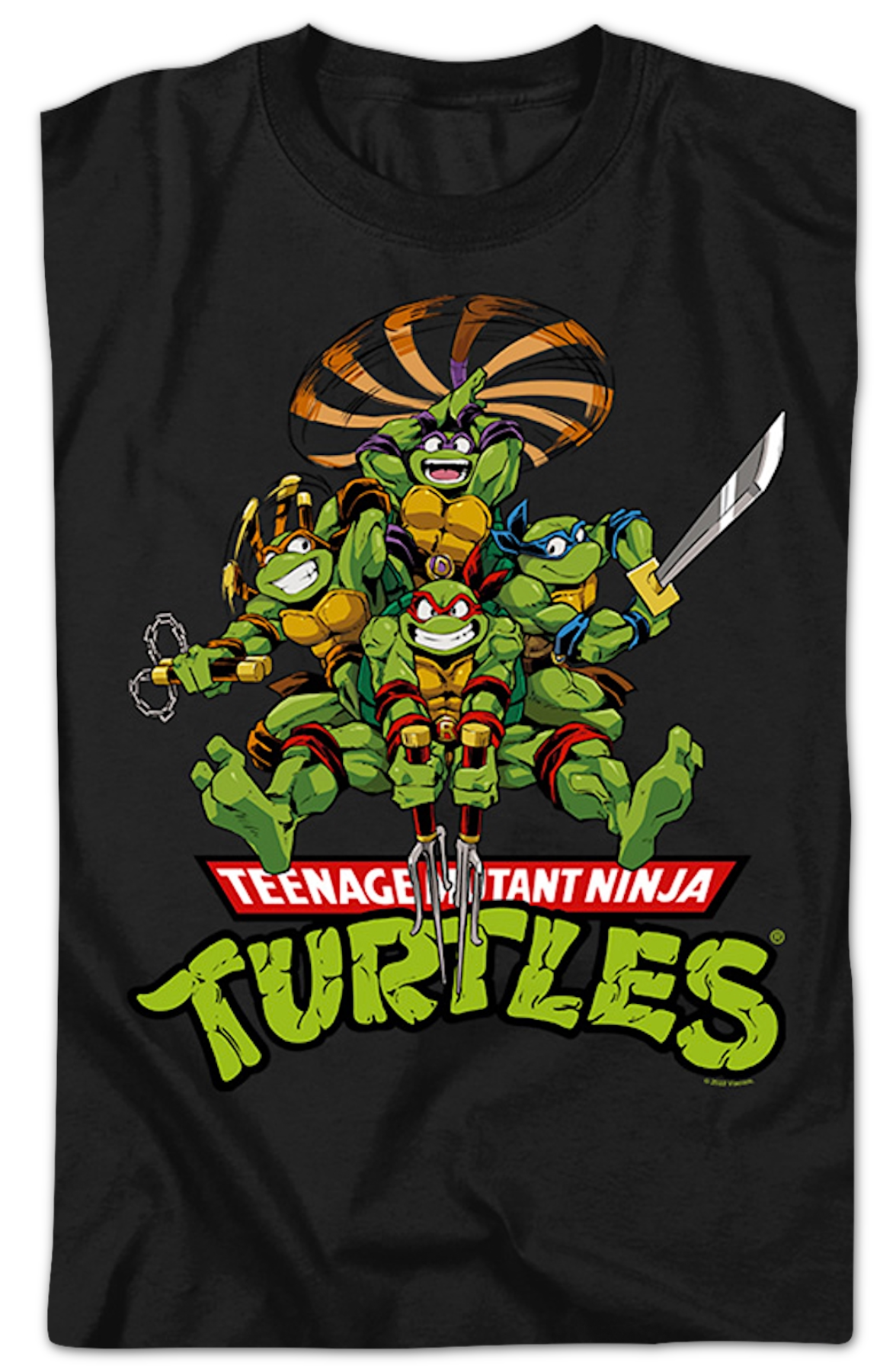 Heroes With Weapons Teenage Mutant Ninja Turtles T-Shirt product image 2
