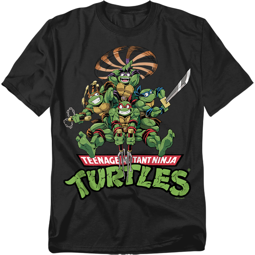 Heroes With Weapons Teenage Mutant Ninja Turtles T-Shirt product image 1