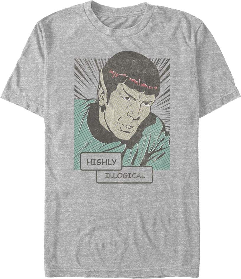 Highly Illogical Star Trek T-Shirt product image 1