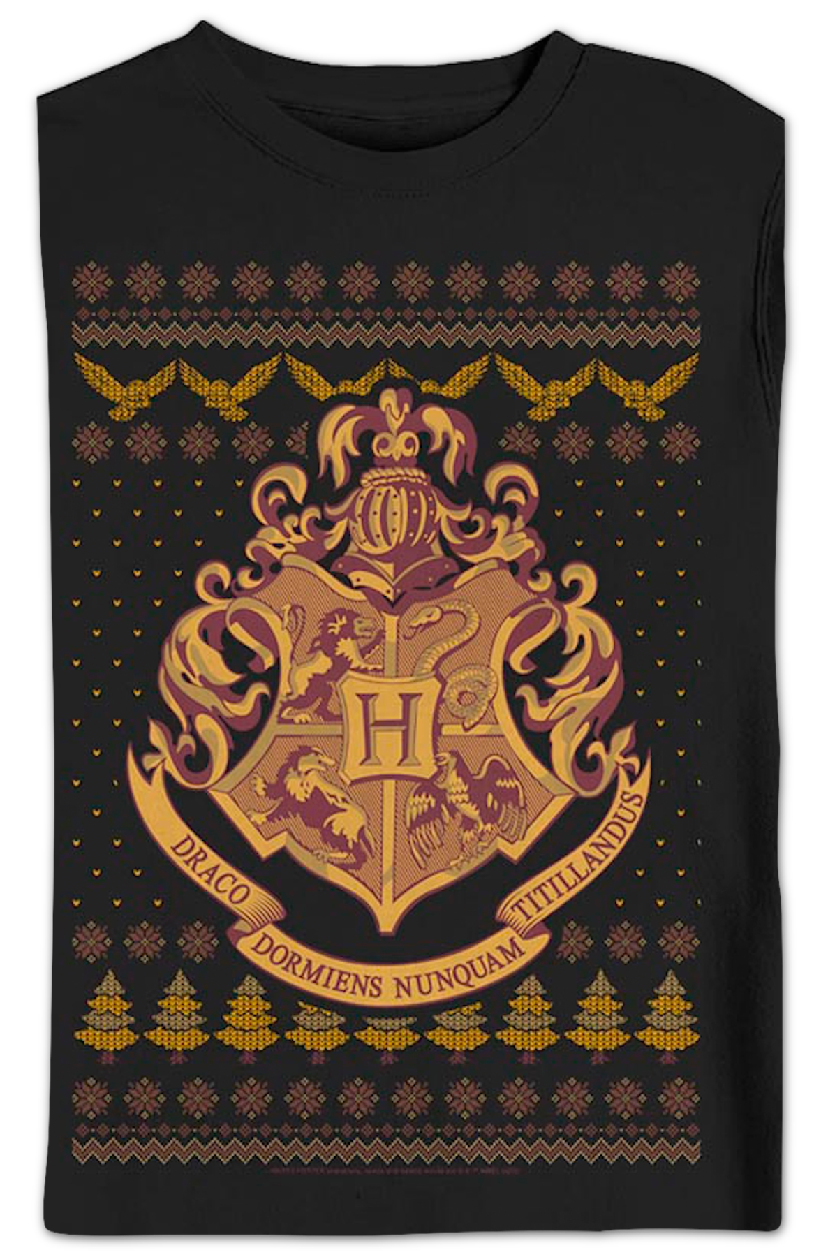 Hogwarts Faux Ugly Christmas Sweater Harry Potter Sweatshirt product image 2