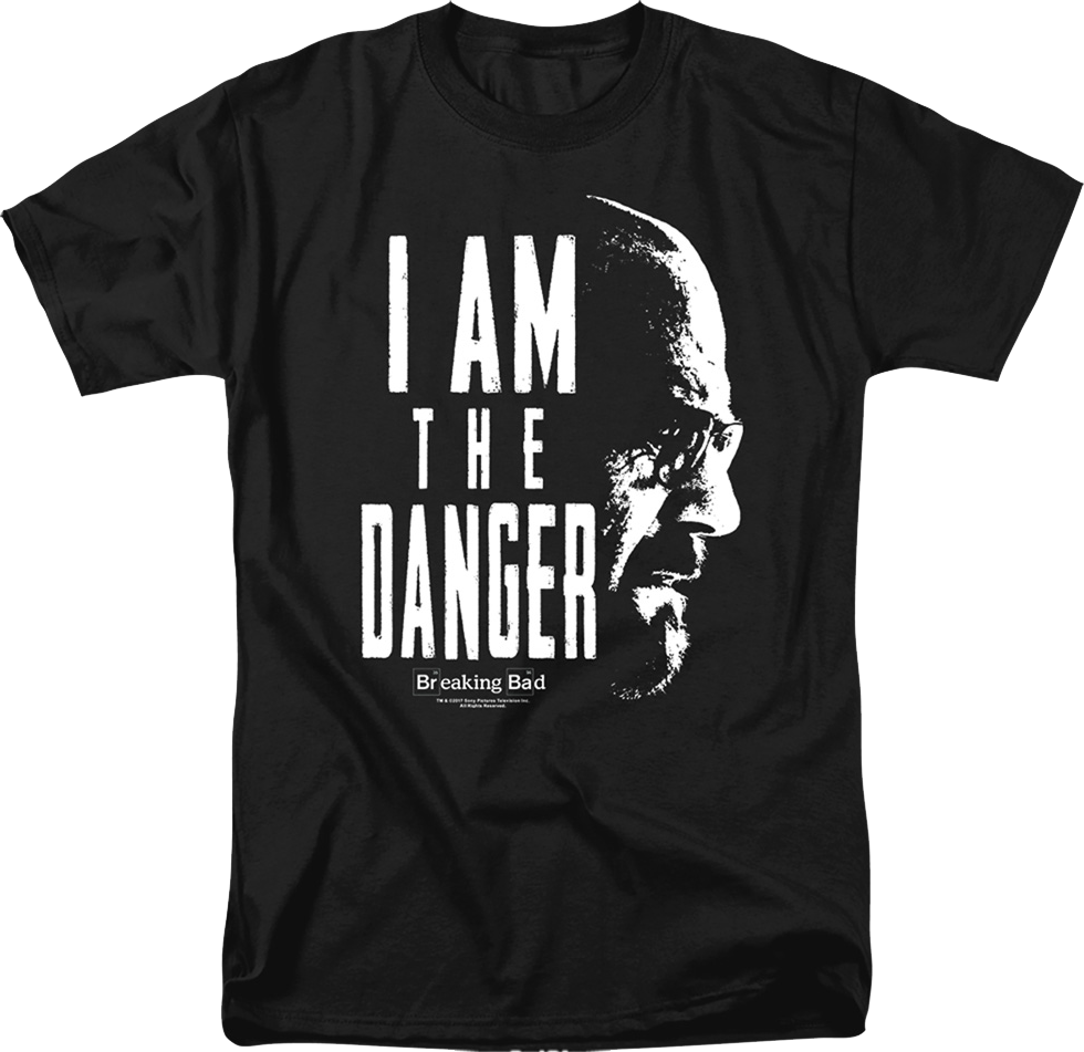 I Am The Danger Breaking Bad T-Shirt product image 1
