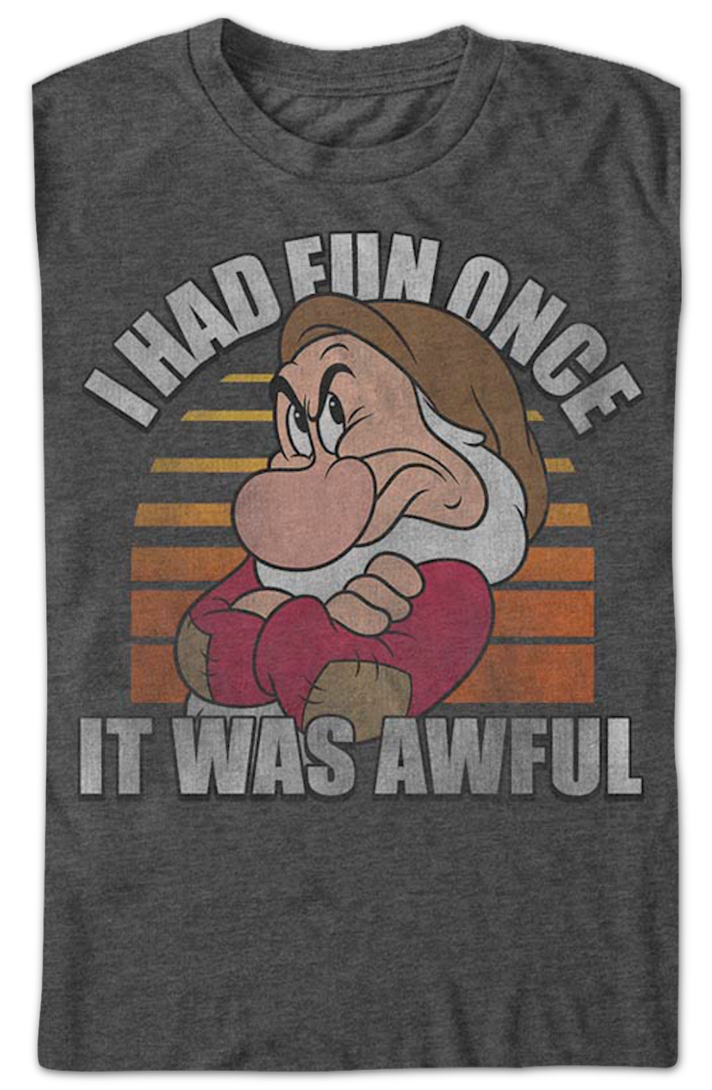 I Had Fun Once Snow White and the Seven Dwarfs T-Shirt product image 2