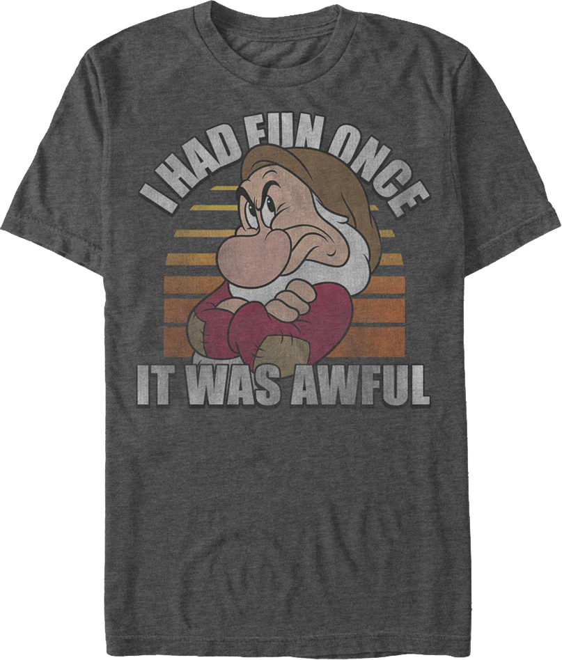 I Had Fun Once Snow White and the Seven Dwarfs T-Shirt product image 1