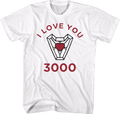 I Love You 3000 Iron Man Heart Marvel Comics T-Shirt product image 1