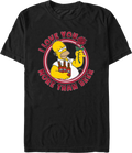 I Love You More Than Beer Simpsons T-Shirt product image 1