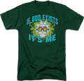 If God Exists It's Me Rick And Morty T-Shirt product image 1