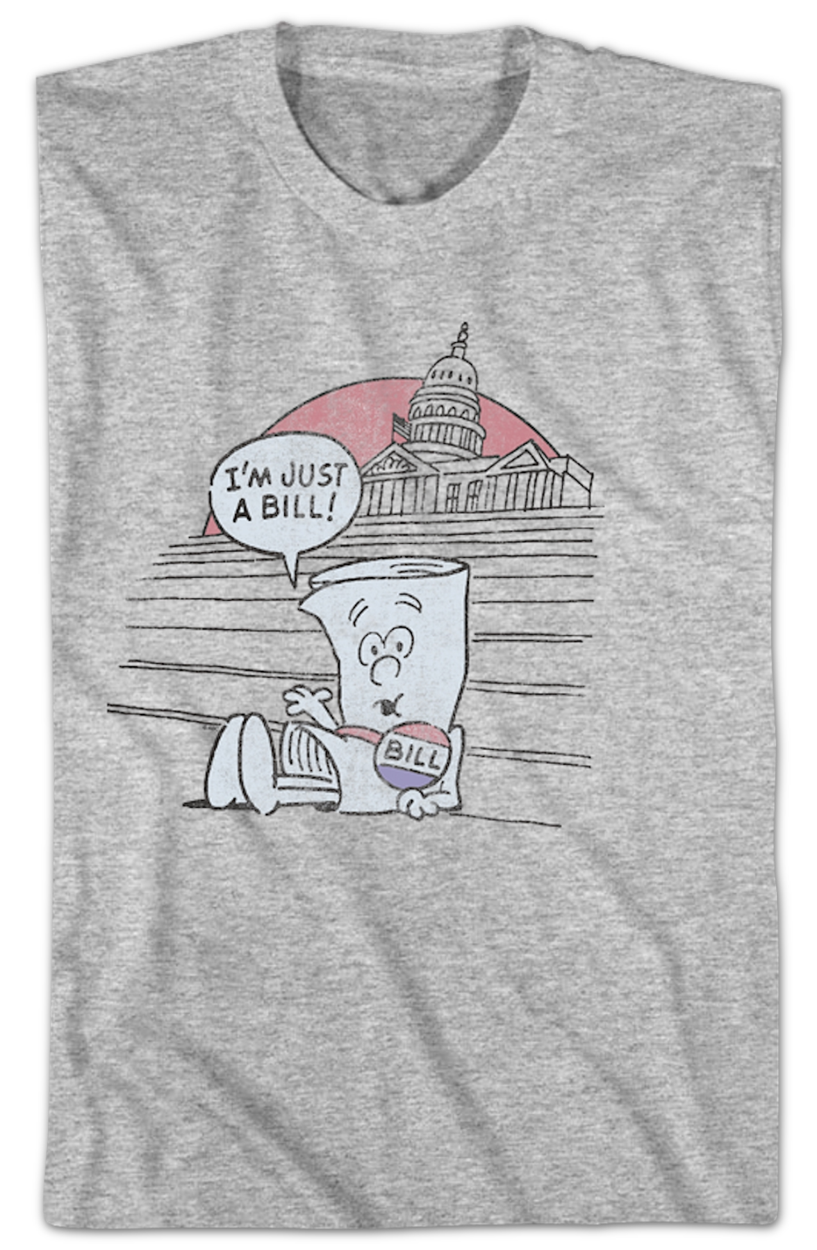 I'm Just A Bill Schoolhouse Rock T-Shirt product image 2