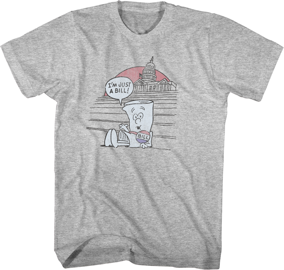 I'm Just A Bill Schoolhouse Rock T-Shirt product image 1