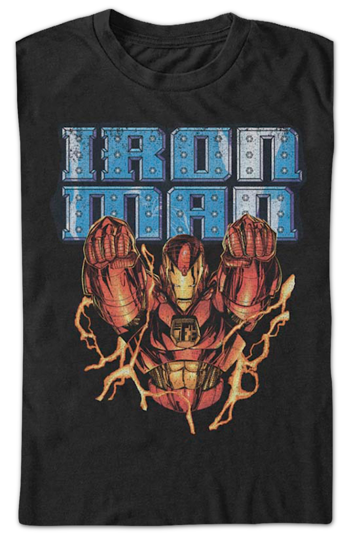 Iron Man Electric Flight Marvel Comics T-Shirt product image 2