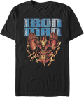Iron Man Electric Flight Marvel Comics T-Shirt product image 1
