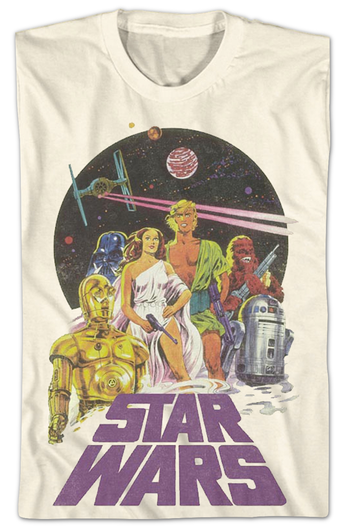 Italian Poster Star Wars T-Shirt